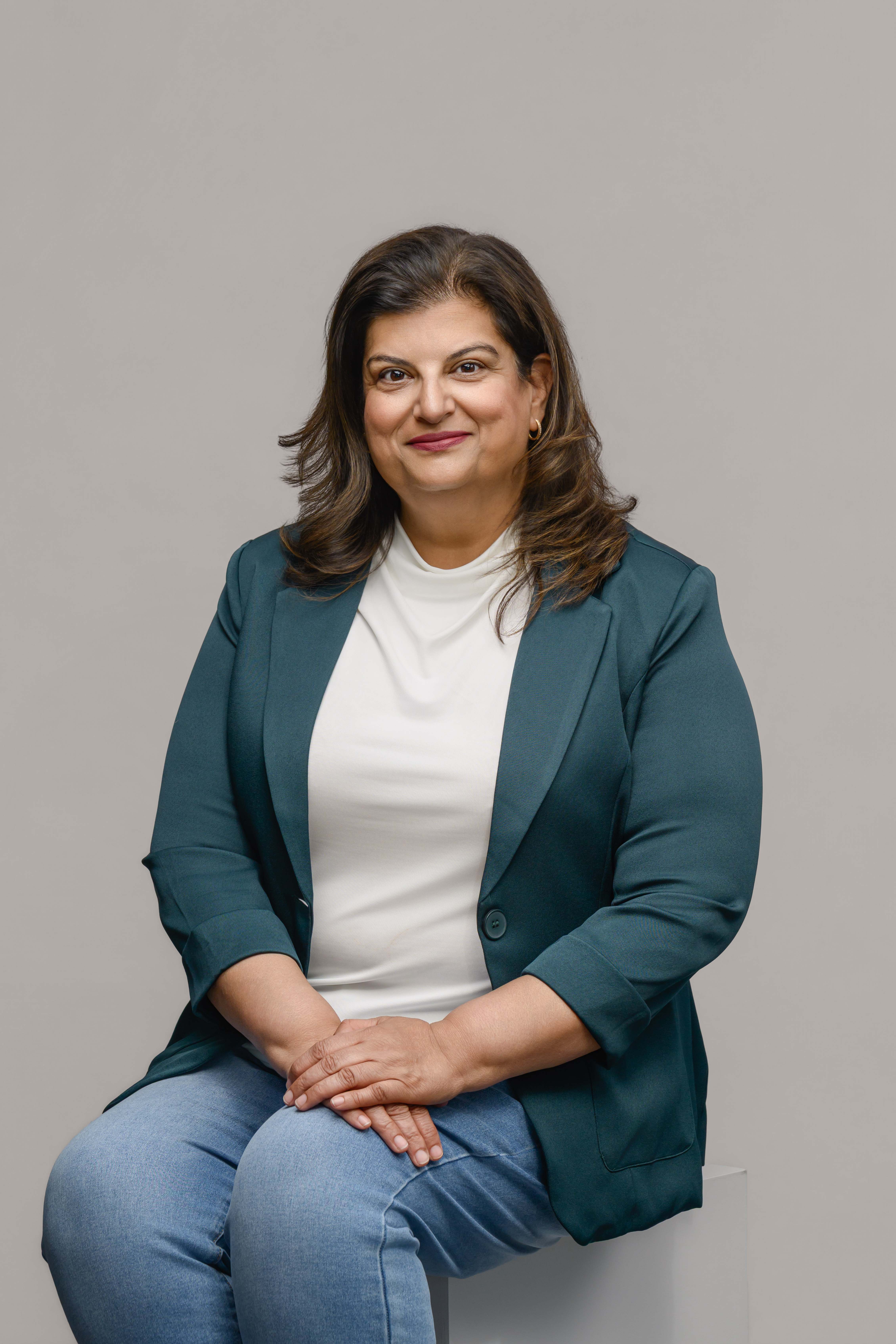 Portrait of Nav, co-founder of Saath Wellness